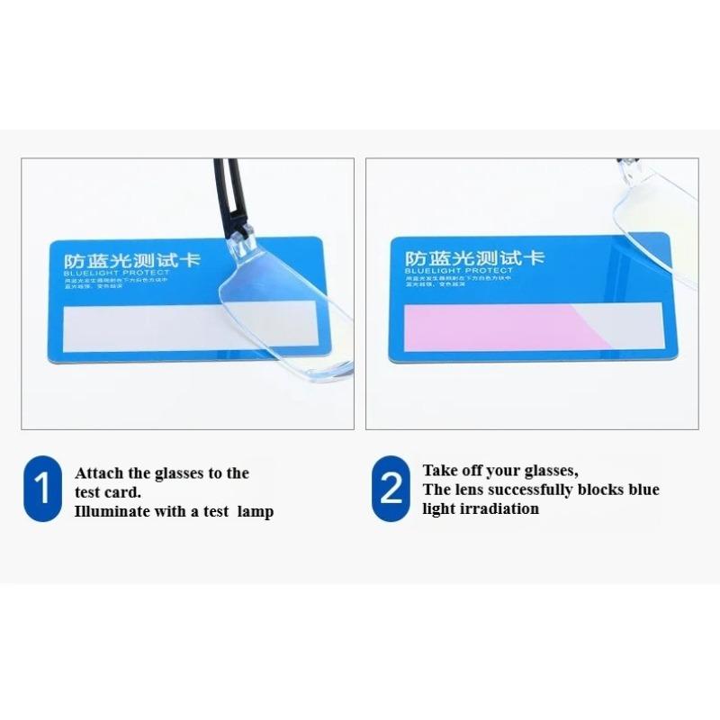 1/3/4pcs Rimless Reading Glasses Neutral Business Glasses Anti Blue Light Magnification Presbyopic Glasses 1.0 1.5 2.0 2.5 3.0