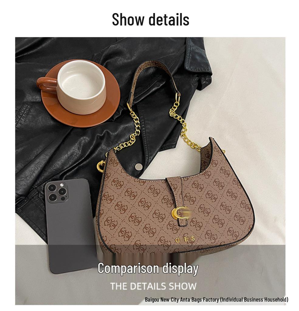 Luxurious Women's Crescent Crossbody Bag – Versatile, Fashionable, and Bestselling