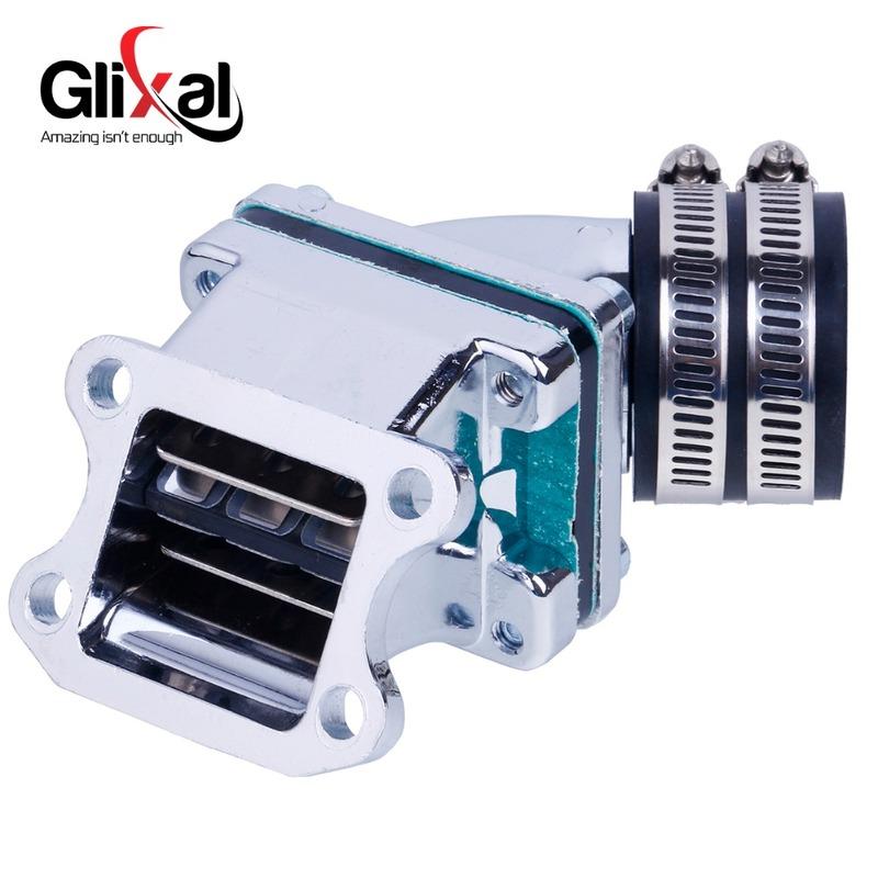 

Glixal Dio AF18 AF28 AF27 49cc 50cc High Performance Racing Intake Manifold Inlet Pipe for CX ZX SE50 SK50 SA50 Elite 2T Scooter