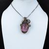 Tree Of Life Pink Kunzite Gemstone Pure Copper Wire Wrapped Handmade Jewelry Pendant For Her