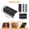 1*Flat Iron Comb Attachment Hair Straightener Comb Reusable Grip Comb Clip On Disassemble Washable Nimble Comb Hair Styling Tool