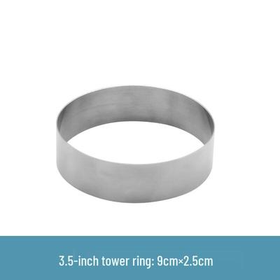 304 Stainless Steel Round Mousse Cake Mold