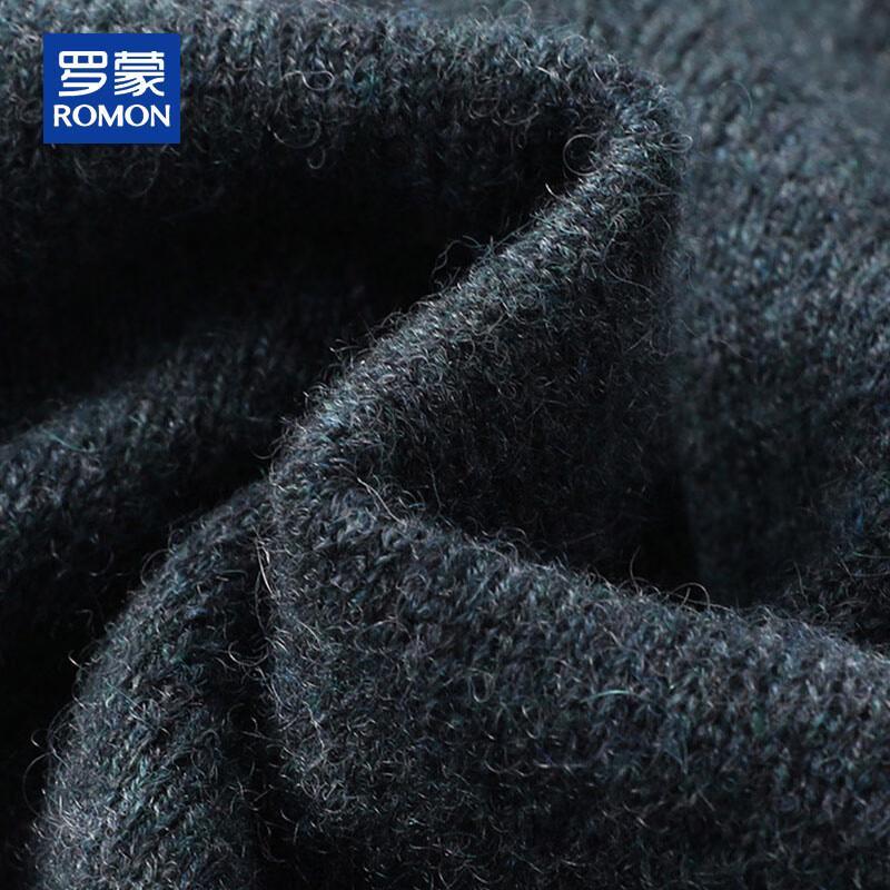 ROMON Men's 100% Cashmere V-Neck Sleeveless Sweater Vest