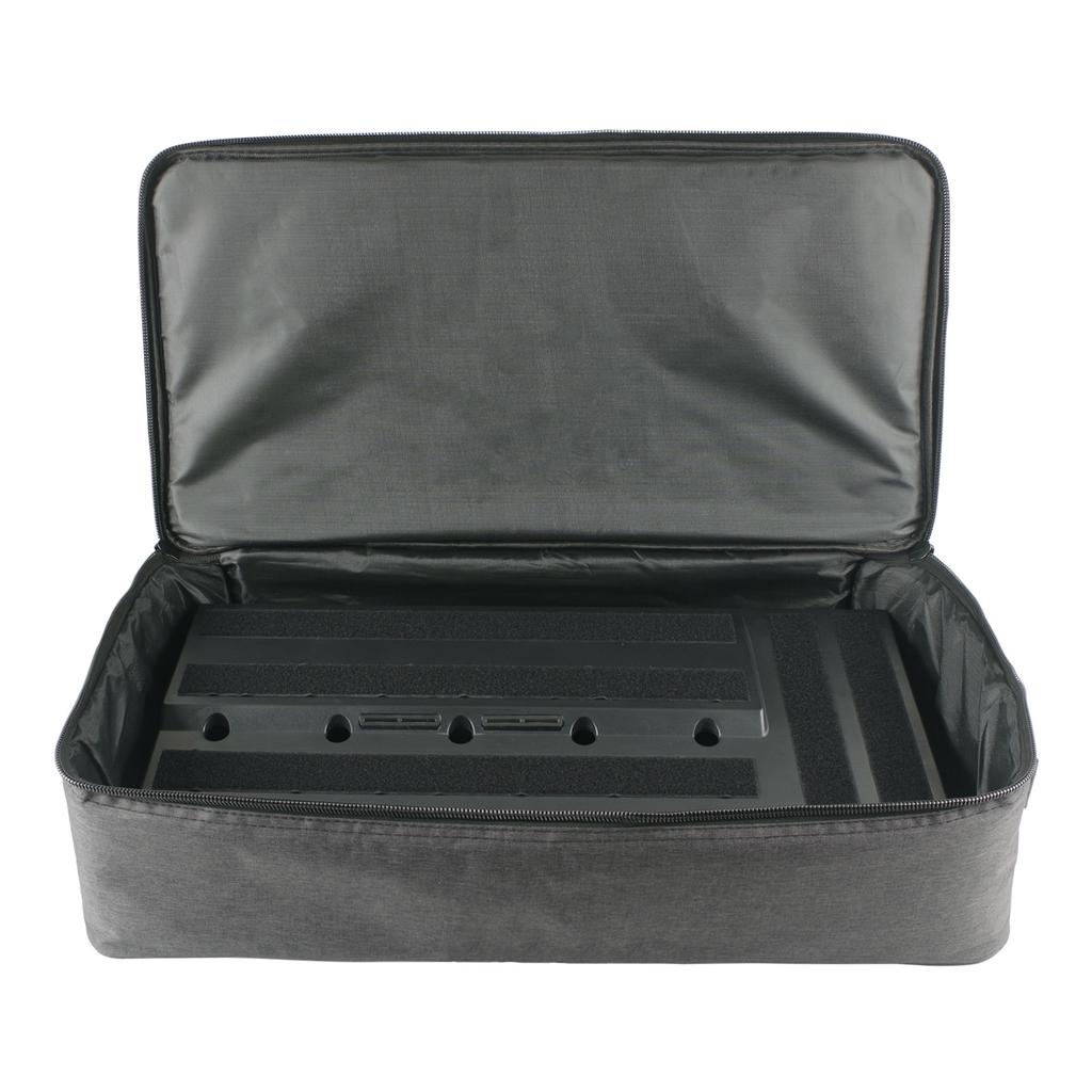 Rockhouse Guitar Pedal Board Dual Sided Step Design Pedal Board with Carry Bag and Mounting Tape Lightweight Pressure
