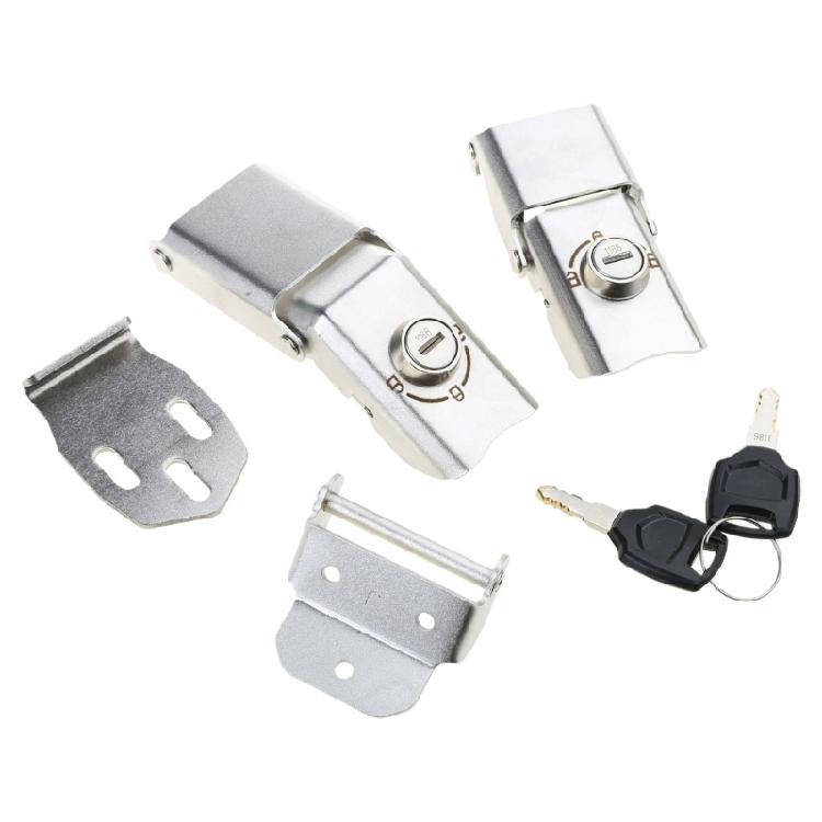 Motorbike Frame Mount Bracket Accessory Motorcycle Side Luggage Case Fasteners