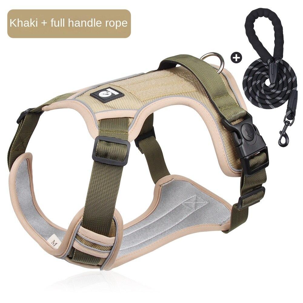 Pet Supplies Pet Dog Chain Big Dog Explosion-proof Perforated Chest Strap Pet Chest Back 2023 New