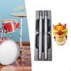 Drum Set Drumsticks Versatile Portable Drummer Gift Lion Dance Toy Electric for Childrens