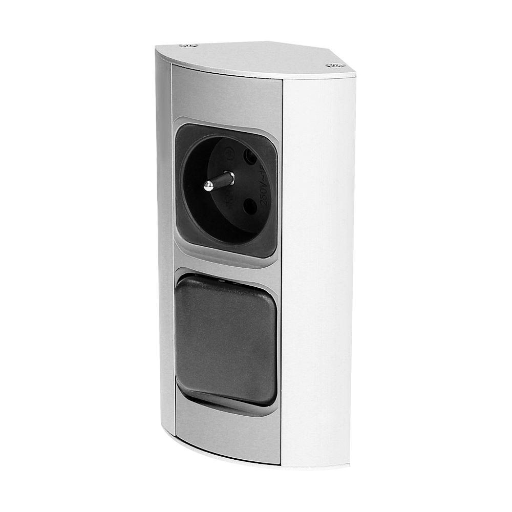 Prese da Mobile Sottopiano 230V Con Interruttore - Or-Ae-1302