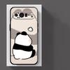 Funda Phone Cover Case for Google Pixel 10A 10 9 Pro XL 7a 6 7 8 Pro 9a 6a 8a Cartoon Cute Panda