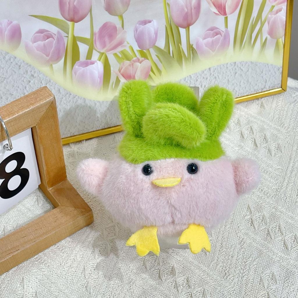 Garlic Birds Don't Pour Easy Cultural and Creative Garlic Birds Dolls Souvenirs and Peacebirds Rookies Hubei Backpack Pendants Plush Toys