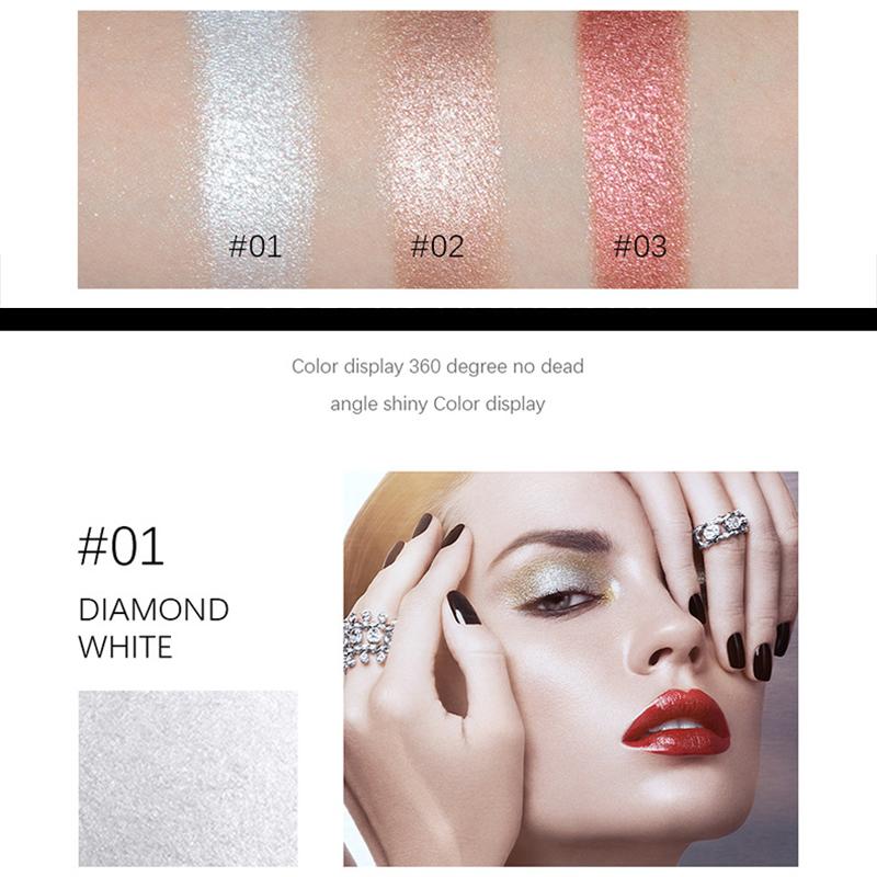 Konturovací pudr s vysokým leskem Konturovací pudr Třpytivý pudrový pudr na make-up
