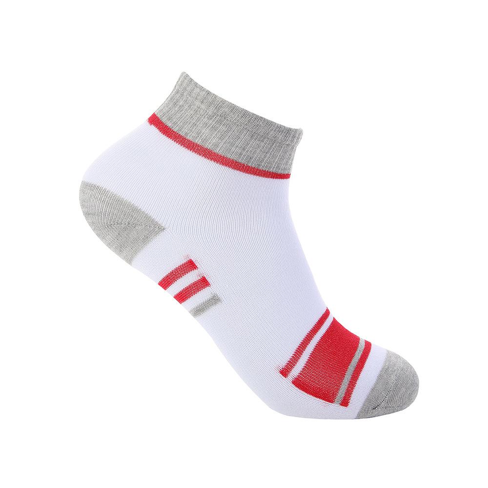 Men Socks Cotton Sports Breathable Socks Patchwork Color Stripe Casual Athletic Thin Middle Tube Socks