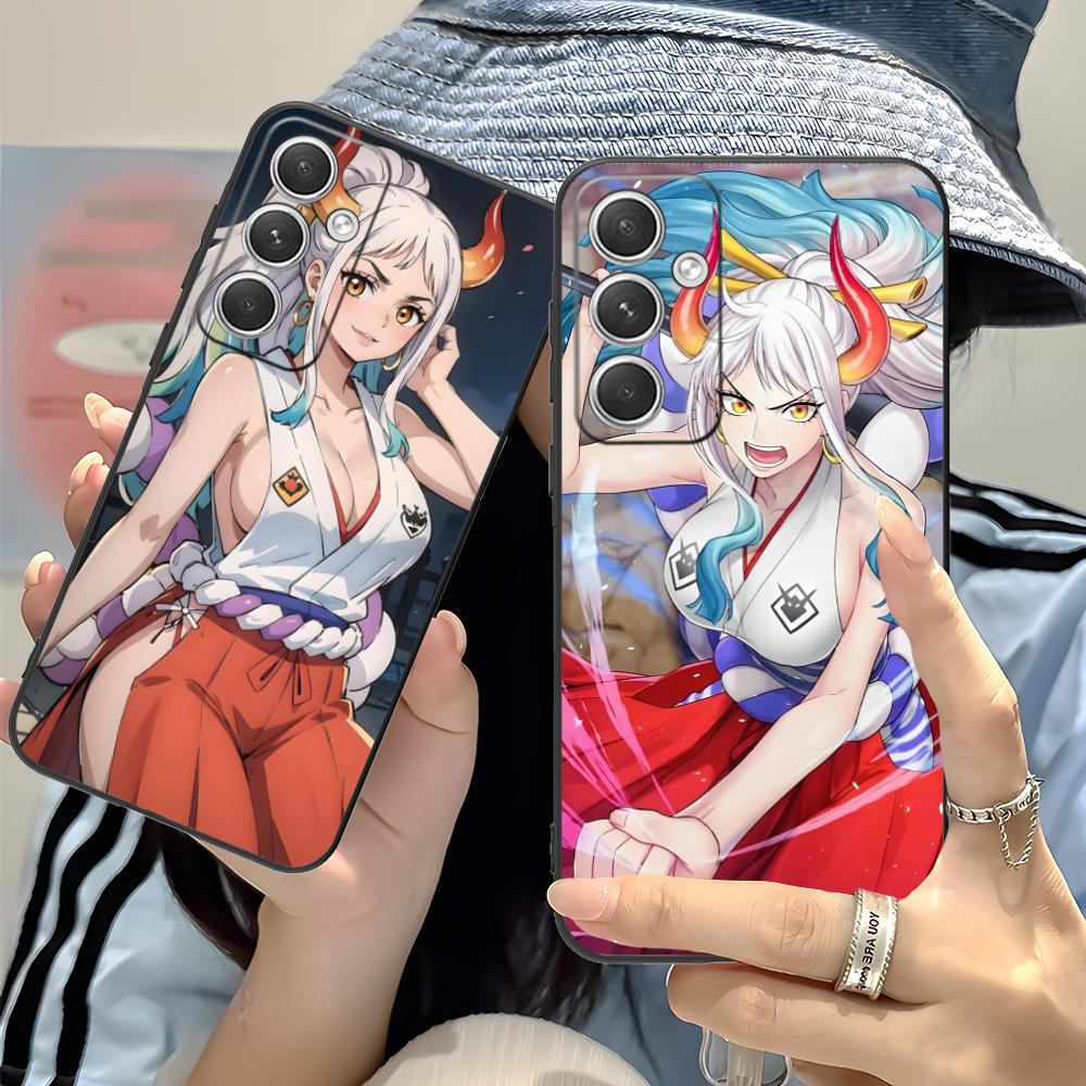 Pirate Yamato Mobile Phone Case for Samsung Galaxy S24 S23 S22 S21 S20 S10 S9 Plus FE Ultra Lite Black Smartphone Cover