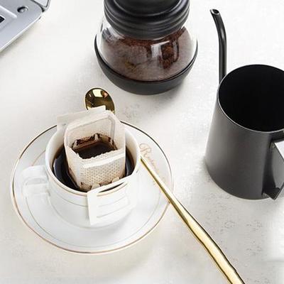 50 Stück Vliesstoff Kaffeefilter Papierbeutel Einzelportion Umweltfreundlich Einweg Kaffeefilterbeutel Verdickt