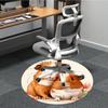 1pc Guinea pigs Chair Carpet for Office, Non-slip, Soft and Durable Office Rug, Perfect for Office yy260127110