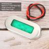 12V Stainless Steel Marine LED Signal Light Waterproof Navigation Indicator for Boat Yacht