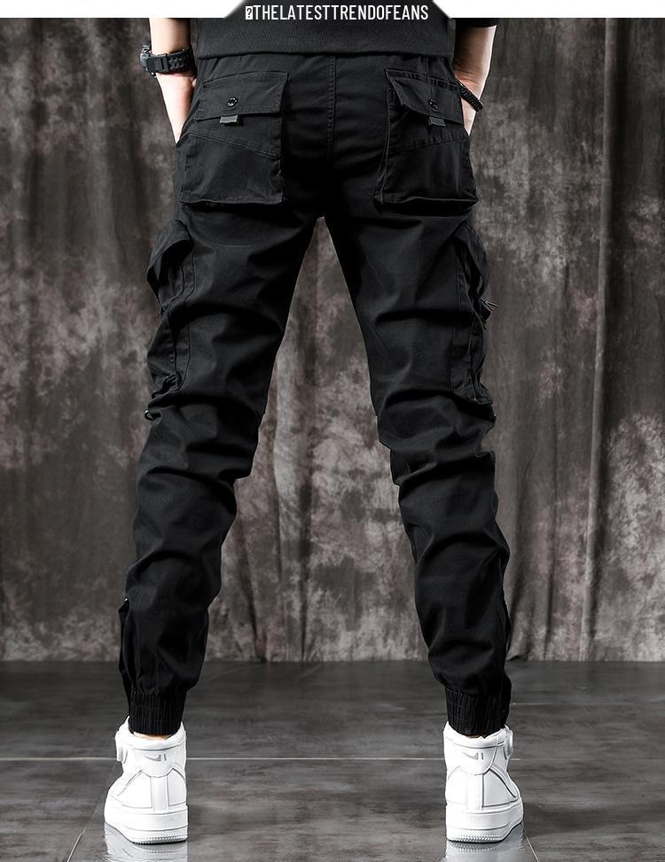 Tuta da lavoro casual tattica da uomo in stile americano con bottoni