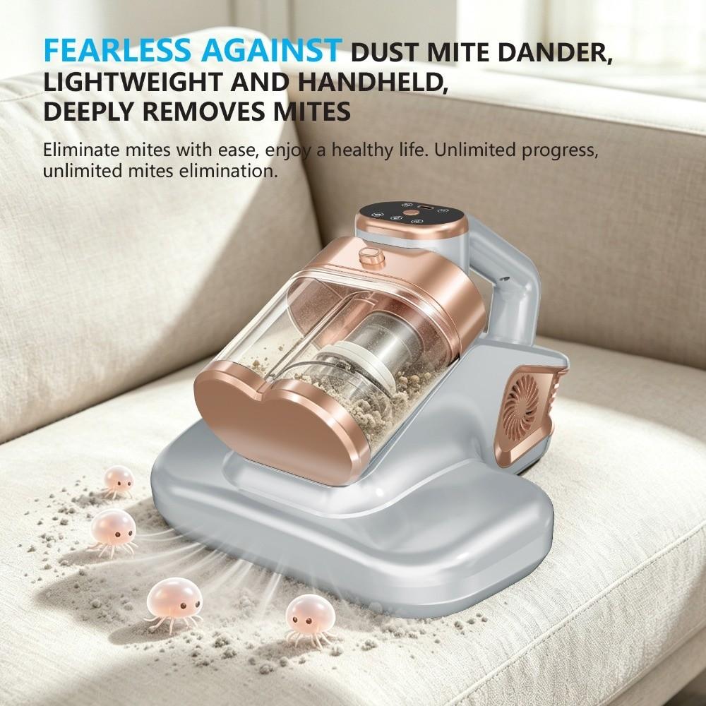Anti-Mite Mattress Vacuum Cleaner Wireless using UV-C Light Vacuum Car Seat Cleaning