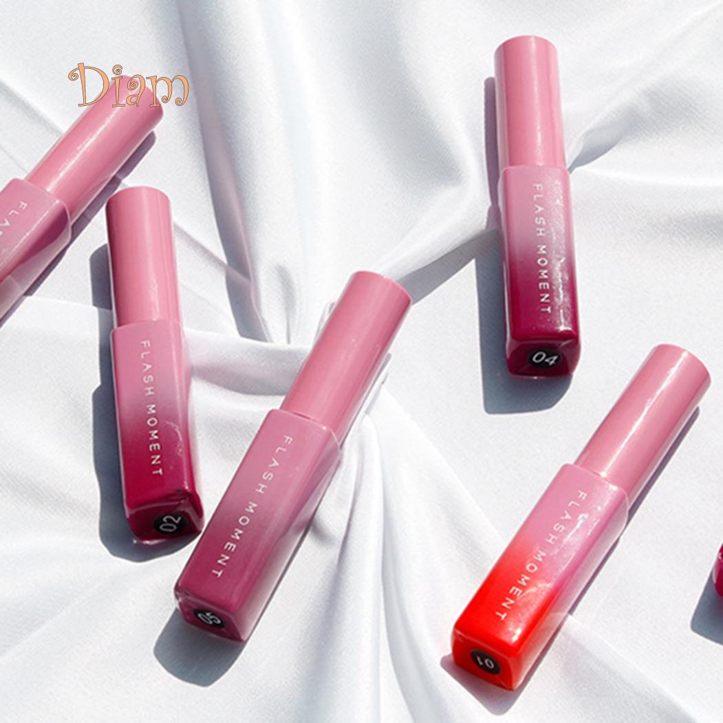 

Diamo 3D Зеркальная поверхность Блеск для губ Глазурь Водонепроницаемая долговечная губная помада 1#