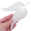 3Pcs Christmas Tree Angel Wings Hanging Pendant Random Color Ornament for Living Room Kids Room Holiday Decoration