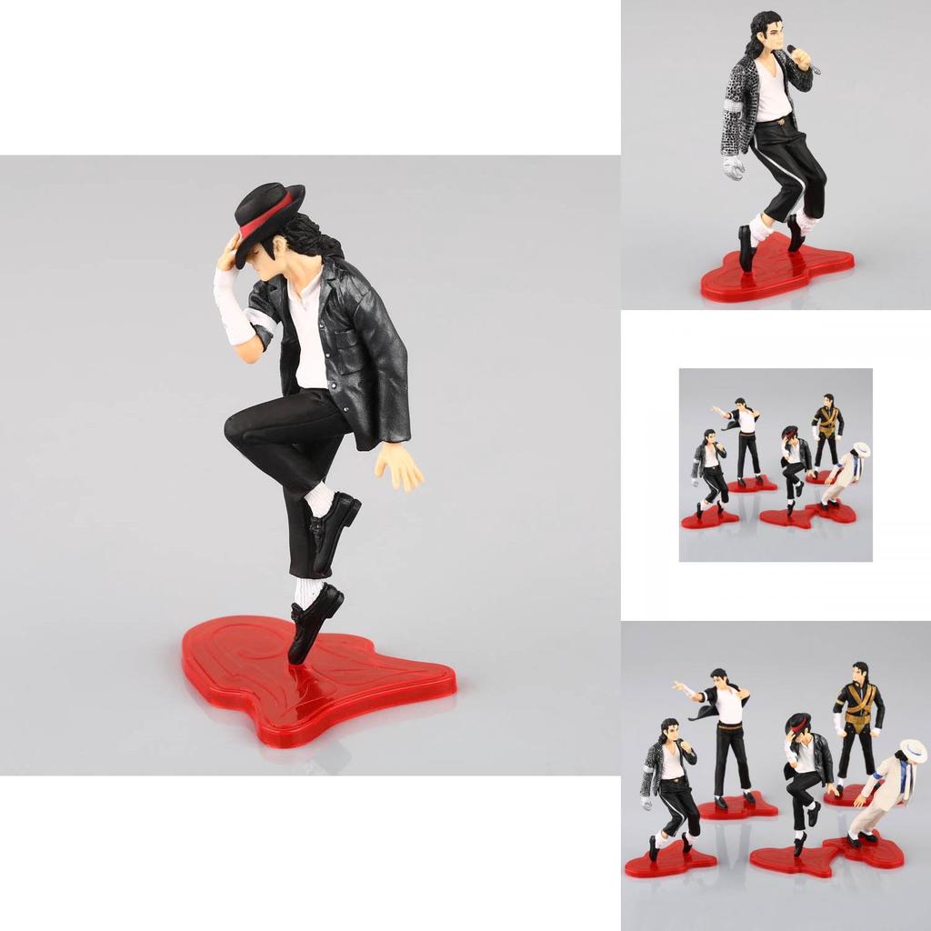 Michael Jackson 4-inch Pose Figurines Set Premium Quality Collectible Gift For Fans