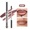 Abziehbarer Lipliner Matt Wasserdichter Lippenstift Langanhaltend Nicht verblassend Feuchtigkeitsspendender Lippen-Glanz Aufpolsternder Lippenstift