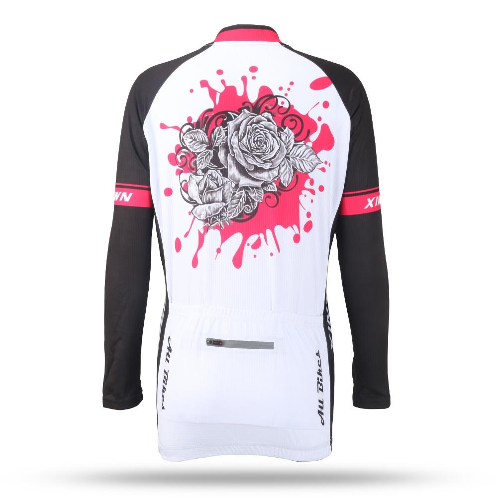 Maglie da bicicletta da equitazione Set di abbigliamento da ciclismo Tuta da bicicletta a maniche lunghe da donna ad asciugatura rapida