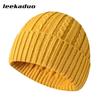 Hat Women's Baotou Ear Protector Hat Wool Knitted Warm Twisted Wool Hat Men's Outdoor Sports Cold Hat Pullover Hat