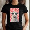 T-Shirt Frauen Schaf mit Sonnenbrille Motiv Baumwolle Größe XS bis 3XLWird in neuem Fenster oder Tab geöffnet