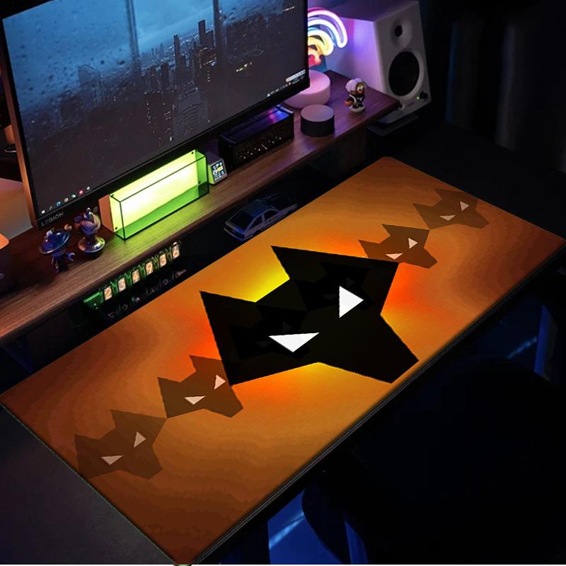Wolf In The Night Wanderer Mauspads, Gummibasis, Mauspads für Gamer und Bürogebrauch, Gaming-Schreibtisch , Leicht zu reinigende Matte Weihnachts-Fan-Geschenke