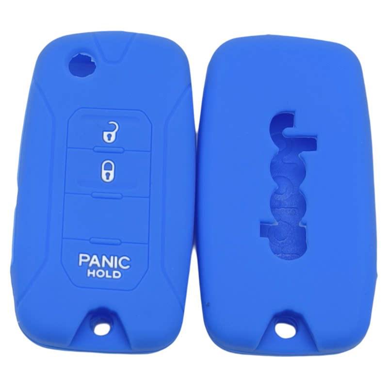Soft Silicone Protective Cover for Jeep Renegade and Compass Folding Key