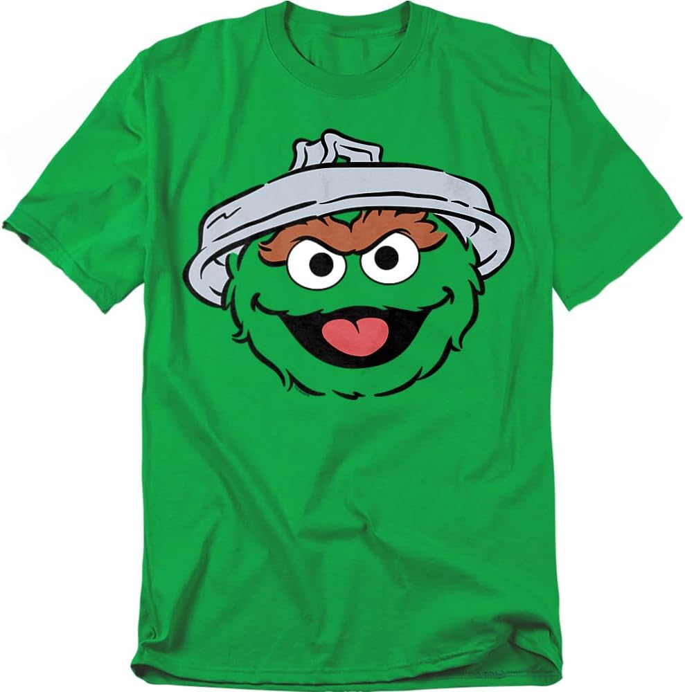 Sesame Street Full Face Costume Unisex Adult T Shirt Collection S разноцветный