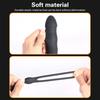 Male Anal Stimulator Exerciser Sperm-locking Ring Delayed Ejaculation Vaginal Extension Vibrator Penis Ring Sex Toys for Couples