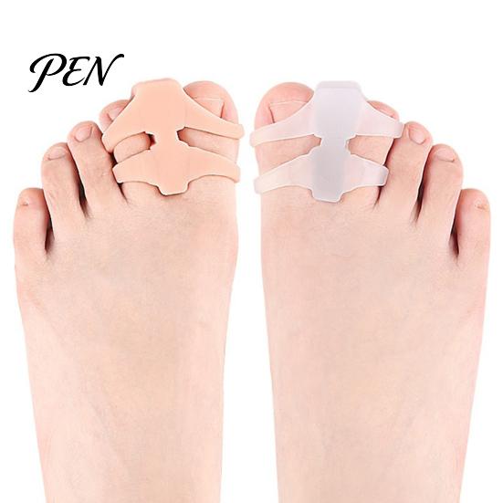 Silicone Bunion Corrector for Men Women 1 Pair Toe Separators Women, Soft SEBS Spacers Overlapping Toes Elastic Splint Walking Comfort And Hallux