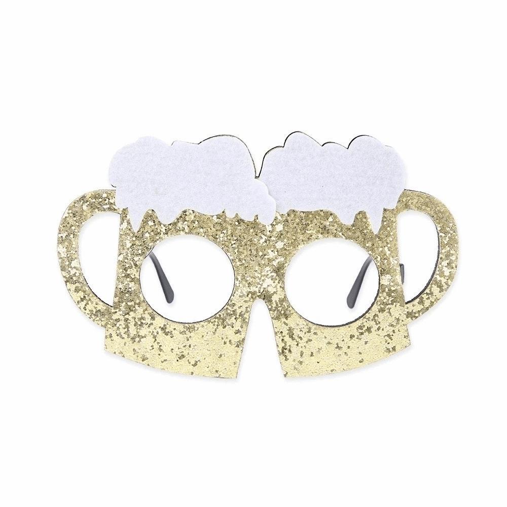 Letters and Numbers 2026 New Year Glasses New Year Decorative Glasses  Xmas Party Decoration