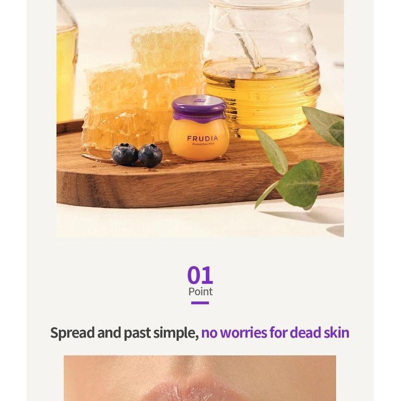 Frudia Blaubeer Feuchtigkeitsspendender Honig Lippenbalsam