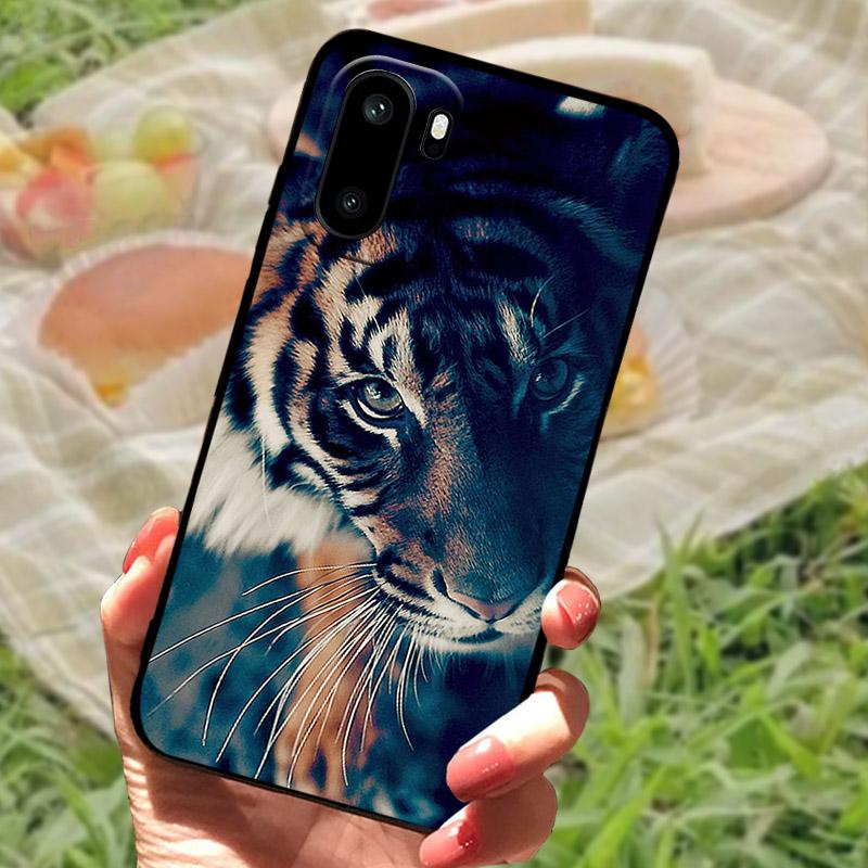 For OnePlus ACE 6 ACE6 5G Case Fashion Cool Wolf Lion Printed Silicone Phone Cover For One Plus Ace6 PLQ110 Capa Soft TPU Fundas