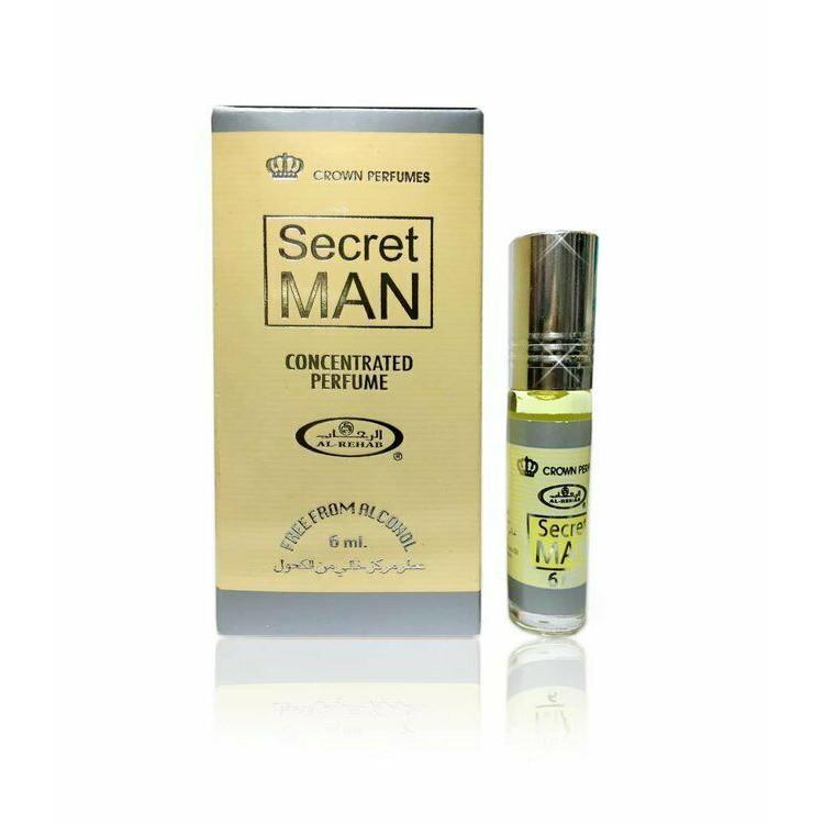 

Al Rehab Perfume Oil Secret Man Roll-on Attar Each 6ml Pack Of 2