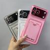 iPhone 17 Pro Max Card Holder Case with 16 Slots, Drop-Proof Soft Shell, Compatible with 13/14 Plus, Simple Design