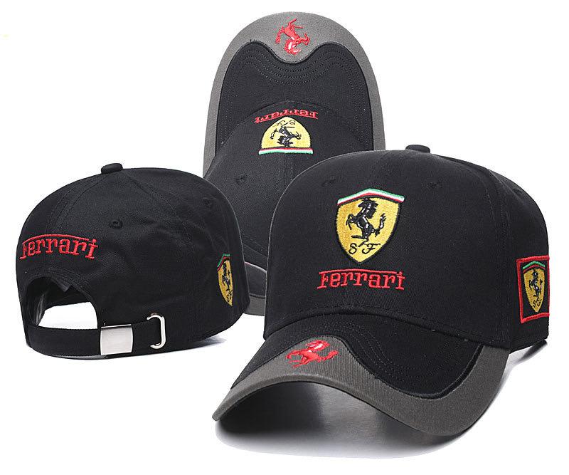 

Для вишивки логотипу Ferrari Бейсбольна кепка Весна Літо Чоловіки Жінки На відкритому повітрі Регульована Повсякденна кепка Хіп-хоп Вуличний одяг Кепка від сонця Подарунок