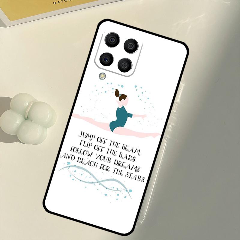 Love Gymnastics For Samsung Galaxy M54 M21 M33 M53 M13 M12 M32 M52 M11 M31 M35 M55 M15 M14 M34 M06 M16 Case