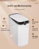 2024 Wall-Mounted Trash Can with Lid for Narrow Spaces - Perfect for Bathroom, Kitchen, or Living Room