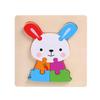 Wooden 3D Three-Dimensional Puzzle Children'S Educational Toys Infant Montessori Early Education Intellectual Development Puzzle Board