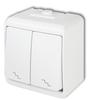 Junior Double Stair Connector White Ip54 Whe-7