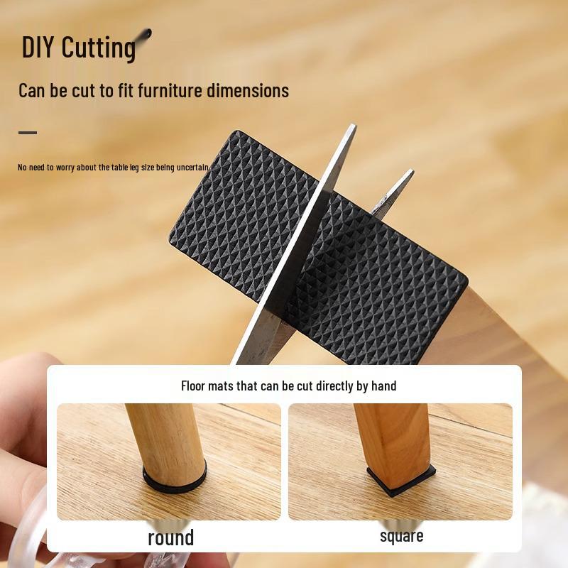 Anti-Slip & Noise-Reducing Furniture Leg Covers - Universal Fit for Chairs, Stools, Sofas, and Tables