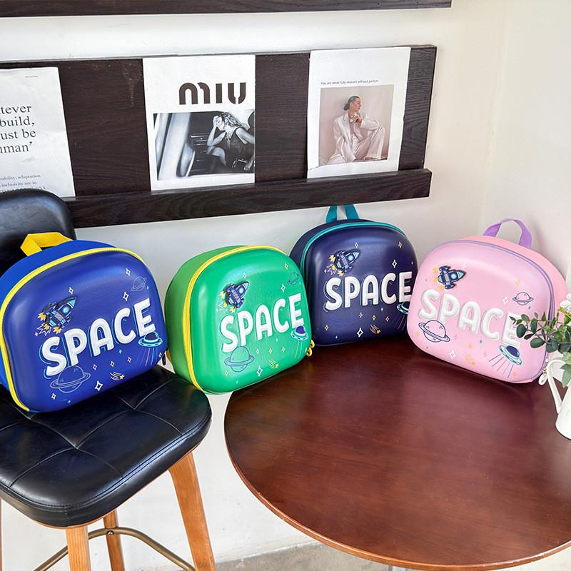 Delightful 3d Cartoon Backpack For Kids Lightweight Nylon Design For School Use