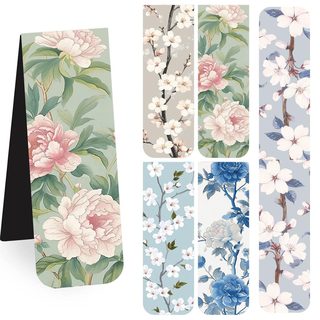 2-5 st/set Enkelhet Bokmärken för barn Natthimlen Hav Landskap Scenary Bokmärken Magnet Bokmärken för böcker Skolmaterial