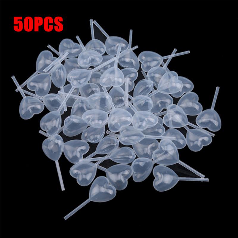 

50 шт. Пипетка для желе-мусса, одноразовая трубочка для кексов, макарон, шприц для льда, инструменты для выпечки, мини-диспенсер с начинкой