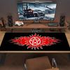 Supernatural Symbol Large Size Mouse Pad Large Gaming Table Cushion Nonslip Laptop Tablet Big Mousepad Xxl Mat Mini Pc Playmat With Lock Edge
