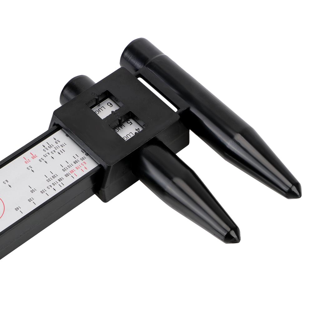 Caliper For Wheel Hub Bolt Gauge Meters Measuring 8 Plugs Holes Spacing Measurement Vehicle Repair Tool Retrofit Car Accessories